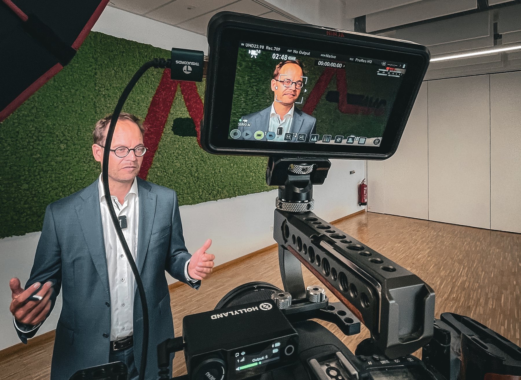 Videoproduktion: Jäger Shot Productions beim Dreh